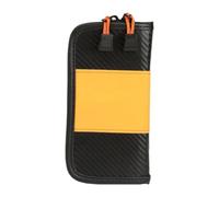 Riaisttd Sac à appâts, portefeuille de grande capacité, construction en PVC imperméable, fermeture éclair sécurisée, rangement compact pour la pêche, eau salée, pour pêche en eau douce, rivage, bateau
