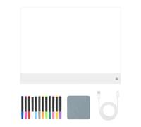 Riaisttd Tablette À Dessin LED | Jouet Rechargeable Avec 7 Modes D'Éclairage | Tableau De Dessin LED Pour | Pour Garçons Filles Adolescents École Bureau Maison Voyage Classe Maternelle