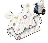 Riaisttd Tablier De Protection pour Scooter - Protecteur Matelassé Anti-Vent - Protège-Jambes pour Vélo | pour Vélo Sport d'hiver Ski Randonnée Escalade Cyclisme Equitation Plein Air