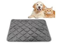 Riaisttd Tapis chauffant pour chat, lavable, tapis thermique réfléchissant 40 x 30 cm, tapis auto-chauffant à 5 couches pour chats, matériau isolant durable avec base antidérapante, pour maison