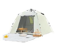 Riaisttd Tente familiale pour le camping | Abri pliable facile à installer - Tente d'extérieur à ouverture automatique, pour pique-nique, randonnée, pêche, randonnée, randonnée, adultes, adolescents