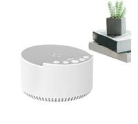 Riaisttd Wireless Charger Speaker, 15w Fast Charging Pad, Built-in White Noise Sound Machine, 10x10x5.7cm, for Bedroom, Travel, Camping, Beach, Office, and Study Use Environment