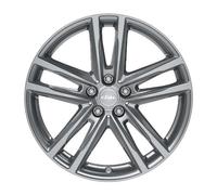 Jantes Rial X10 7.0Jx17 ET47 5x112 GRA pour BMW 1 2 X1 X2