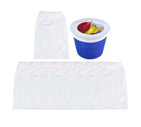 Rianpesn Chaussettes Skimmer - Chaussette d'Piscine élastique réutilisable | Chaussette filtrante Laisse Attrape-débris Pollen, Filtre Protecteur Filet Panier Piscine