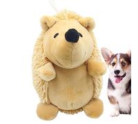 Rianpesn Hérisson Qui Couine | Jouet en Peluche pour Chien, Dentition | Peluches pour Chiens Agressifs, Jouets pour Petite Taille