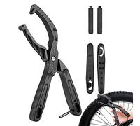 Rianpesn Pince à pneu VTT | Démonte-vélo route - Kit changement pneu avec poignée antidérapante et design boucle sécurité pour vélo pliable