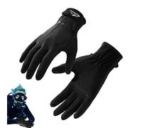 Rianpesn plongée | plongée - Gants Imperméables Paumes Et Bouts des Doigts Épaissis, Autocollant Réglable, Terre Et Mer À Double Usage pour La Pêche, l'escala, Le Cyclisme, La