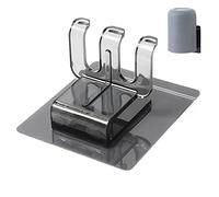 Rianpesn Porte-Brosse à Dents Mural,Porte-Brosse à Dents Mural pour Bain - Porte-Brosse à Dents adhésif Parfait pour Les salles Bain et la du dortoir, Peut contenir 2 brosses à