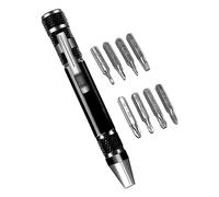 Rianpesn Tournevis Manuel | Ensemble d'outils Portables Multi-Tournevis - Embouts Haute résistance 8 en 1, Tournevis Multi-usages, Petit réparation pour Les Bureaux et Les Gadgets domestiques