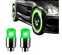 Rianpesn Valve Pneu à LED | Éclairage Roue vélo à Del avec système détection Intelligent,LED Flash Tire Wheel Valve Light avec teurs intelligents pour Voitures, vélos, vélos