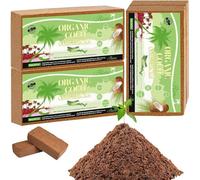 Riare Briques de coco bio - Briques de coco compressées 100 % naturelles - Substrat de fibre de coco haute expansion - Coco Pith - Coco Coco Coco Husk pour jardin (4)