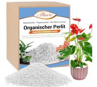 Riare Perle Organique végétale Horticulture végétale Perlite modificateur du Sol Perle Naturelle en Bloc Additif de Conditionnement du Sol Améliore la Croissance du système Racine (10L)