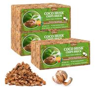 Riare Substrat de copeaux de Coco pour Plantes, substrat de Noix de Coco à Haute Expansion, paillis pour Fleurs de Jardin, Herbes, Plantation (6 pcs)