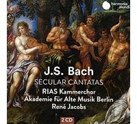 RIAS KAMMERCHOR - J.S. BACH SECULA CANTATAS BWV 201 205 21 - CD A - F123z