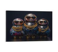 RIAVBAODG Impression Sur Toile Poupée russe Peinture Poster Mural Poupée matriochka Decoration Murale Tableau Moderne Salon Chambre Restaurant Couloir 20x30inch(50x75cm)