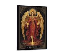 RIAVBAODG Impression Sur Toile Saint Graal d'Or Décoration Murale Image Sur Toile ArchAnge Tableau Affiche Decoration Pour La Décoration De La Maison 08x12inch(20x30cm)