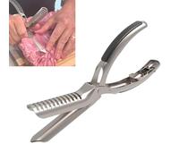 Rib Membrane Remover Stainless Steel Tool Kit, The Ultimate Rib Prep Tool for BBQ Enthusiasts, 304 Stainless, Ergonomic Design for Easy Membrane Removal (1PCS)