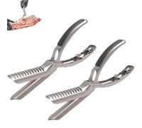 Rib Prep Pro, Kit de retrait de membrane nervurée, design ergonomique pour une préparation sans effort des côtes de barbecue, outil en acier inoxydable, passe au lave-vaisselle (2)