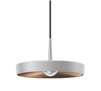 Ribag Kivo 270 Suspension Pendelleuchte, gris, réflecteur anodisé marron-or