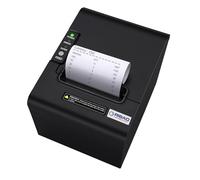 RIBAO Imprimante thermique POS de 80 mm pour connecter les caisses enregistreuses et les tiroirs, BC-55 BC-40 BCS-160 Compteur d'argent mixte RS232 Interface de caisse, Windows/Mac/Linux