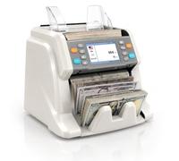 Ribao MC-50 Compteur de billets multi-devises | Écran tactile de 4,3" | Multi-devises | 1500 pièces/min | Enregistrement du numéro de série | Imprimante prise en charge |