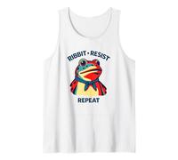 Ribbit Resist répète Une drôle de Manifestation Politique Contre Les Grenouilles Débardeur