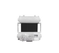 Ribbon de transfert thermique SL-R101T compatible avec diverses imprimantes d'étiquettes, y compris MAX CPM-100HC 100G3C 100G5C 100HG3C 100HIII PM-100A 100HG BEPOP Modèle SL-R102T(R101T and Chip Black