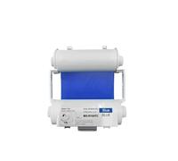 Ribbon de transfert thermique SL-R101T compatible avec diverses imprimantes d'étiquettes, y compris MAX CPM-100HC 100G3C 100G5C 100HG3C 100HIII PM-100A 100HG BEPOP Modèle SL-R102T(R104T and Chip Blue)