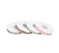 Ribbon en mousseline de soie satin transparent 9 mm 4pcs emballage d'emballage