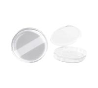 Ribbon Silicone Powder Puff - Transparent Gel Makeup Blender with Case