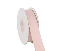 Ribbonitlux Ruban gros grain massif de 25 mm de large 22 mètres, ensemble pour emballage cadeau, décoration de fête, applications de couture, mariage et artisanat (813-Vanille)
