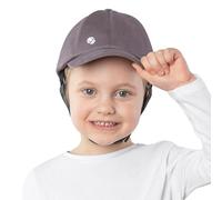 Ribcap Baseball Cap Kids Casque Médical de Sécurité: Protection et Style pour Les Personnes à Risque de Chutes | Platine |Midi/Maxi (50-55 cm) | Idéal pour Épilepsie, Enfants et Toutes Activités