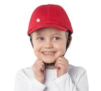 Ribcap Baseball Cap Kids Casque Médical de Sécurité: Protection et Style pour Les Personnes à Risque de Chutes | Rouge |Midi/Maxi (50-55 cm) | Idéal pour Épilepsie, Enfants et Toutes Activités