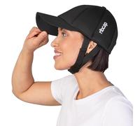 Ribcap Casquette de baseball de qualité médicale | Noire | Casquette souple pour l'épilepsie | Casquette de protection contre les crises, noir, S/M