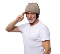 Ribcap Lenny Casque Médical de Sécurité: Protection et Style pour Les Personnes à Risque de Chutes | Brun | Taille M (56-58 cm) |Idéal pour Épilepsie, Adultes, Seniors et Toutes Activités