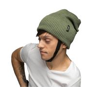 Ribcap Lenny Kaki | Casque de Protection pour épilepsie et Risque de Chute
