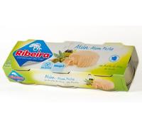 Ribeira Thon à l'Huile d'Olive, Pack de 3 x 3 Boîtes de 80g, Lot de 9 Boîtes