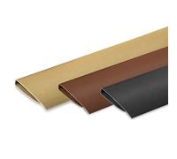 Ribelli Bande de Finition en PVC, 100 cm, Bambou-4 pièces