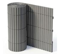 Ribelli Écran de confidentialité en PVC, Pare-Brise, Protection pour Balcon, Couleur:Anthracite, Longueur :7 mètres, Altitude:100 cm