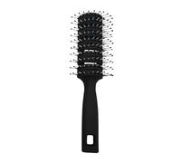Ribenkamm, courbé - brosse ventilée, crête pour cheveux, brosse d'extension à pelle | Statisch antist, brosse de bronzage à paie