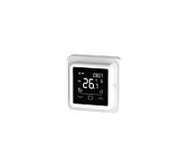 Riberger C16 Thermostat d'ambiance WiFi pour chauffage au sol, numérique, blanc, 230 V, avec sonde pour chauffage au sol électrique