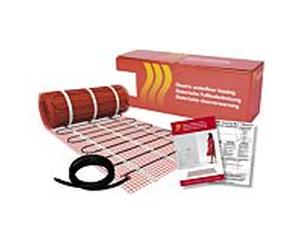 Riberger Plancher chauffant électrique pour chauffage au sol électrique Pack de 10 m² Puissance : 150 W/m² (Puissance totale : 1500 W), adhésif, étanche