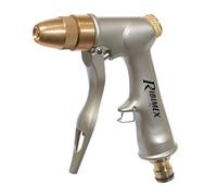 Ribiland 01856 - Pistolet d'Arrosage Multifonction - En Métal Brossé - Or