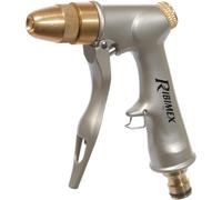 Ribiland 01856 - Pistolet D'Arrosage Multifonction - En Métal Brossé - Or