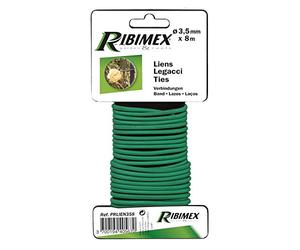 RIBILAND 04669 - Lien pour Végétaux 8 m - Diamètre 3,5 mm - Vert