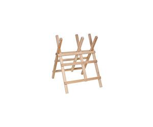 Ribiland - Chevalet bois pour sciage H. 90 cm, larg. 63 cm, section 40 x 35 mm avec chaîne - PRICPBB3 - Ribiland