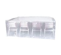 Ribiland - Housse ECO platinium 90 gr/m2 310 x 150 cm x Ht. 80 cm pour table rectangulaire et chaises - PRH090310X150 - Ribiland