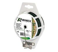 Ribiland - Lien fil acier plastifié, D. 1 mm, long 25 m, dévidoir + découpage - PRLIENFD1025 - Ribiland
