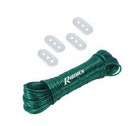 Ribiland PRIEC404 - Fil pour étendoir à Linge, Ø 3 mm x 40 m, Vert