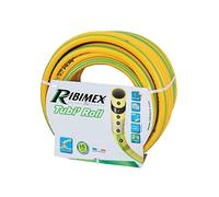 Tuyau Tubiroll Tricote Antivrille 25m Jaune Ribimex